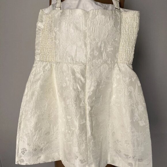 Amanda Uprichard Women’s “Bethany” Jacquard Romper Mini Dress - Picture 7 of 8